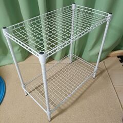 【美品】スチールラック 網棚