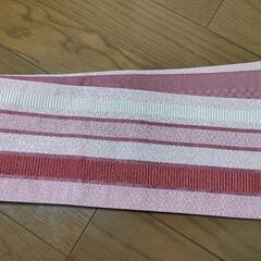 浴衣 半幅帯 ピンク