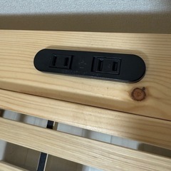 セミダブル　ベッドフレームの画像