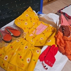 三越購入 子ども着物　3歳用　草履セット