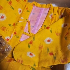 三越購入 子ども着物　3歳用　草履セットの画像