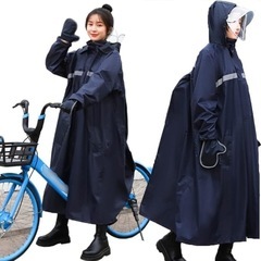 レインコートメンズ レディース 自転車 雨具 反射テープ 梅雨対...