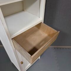 天然木トールキャビネット 45×35×150(cm)の画像