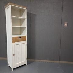 天然木トールキャビネット 45×35×150(cm)の画像