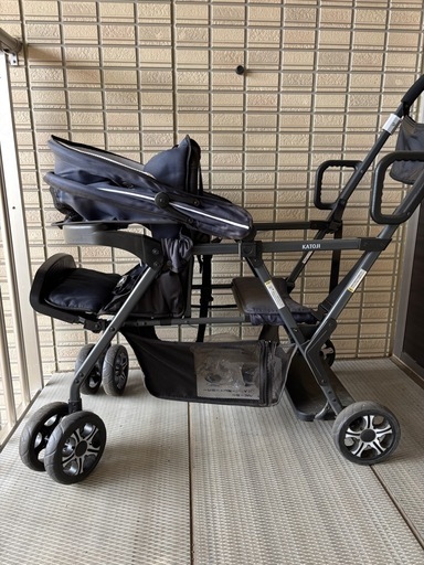 二人乗りベビーカー