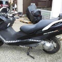 CJ43 スカイウェイブ ビッグスクーター シート張替え済み バッテリー新品 セル一発始動OK 快調 鍵 書類あり 直接取引可 近県配達可5000円～


の画像