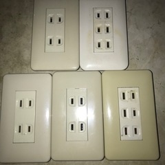 2口3口電気5個セット