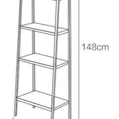 IKEA オープンラック　棚　　の画像
