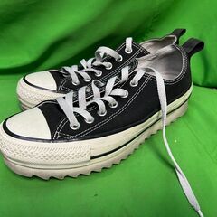 コンバース　レディース厚底スニーカー　オールスターキャンバスOX...