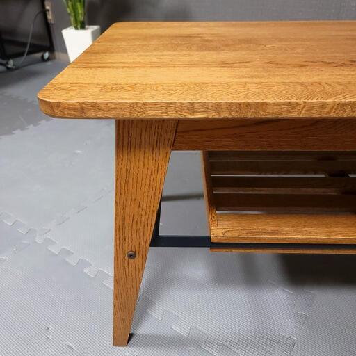 定価44,980円 関家具 オクトバ1200 コーヒーテーブル天然木