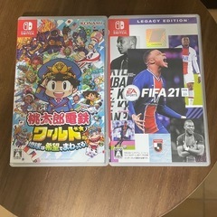 Nintendo Switch 本体とソフトの画像