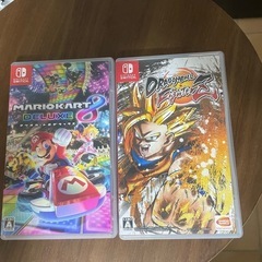 Nintendo Switch 本体とソフトの画像