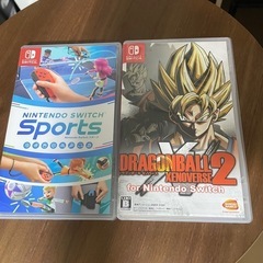 Nintendo Switch 本体とソフトの画像