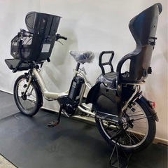 1年保証 送料無料　ヤマハ　パスキッス　20インチ　3人乗り　電動アシスト自転車 YAMAHA 「ヤマハ」PAS Kiss（パス キッス）「PA20KS」20インチ 3