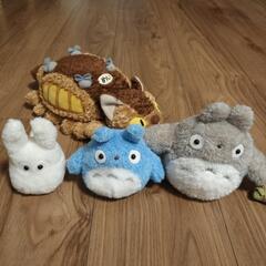 トトロのぬいぐるみ　4点セット