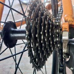 自転車修理・・・