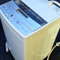 AQUA単身向け洗濯機4.5キロ２０２１年