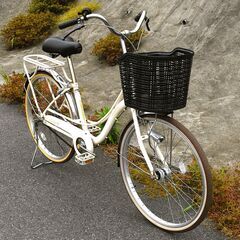 完全整備済み中古自転車　24インチ軽快車　変速機無し　御自身で最...