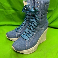 スケッチャーズ　　デニムロングシューズ　23ｃｍ＠10