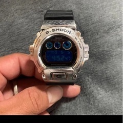 早い者勝ち　CASIO G-SHOCK  シルバー　メンズ　時計...
