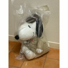 【新品未開封・限定品】ミスタードーナツ スヌーピー ぬいぐるみの画像
