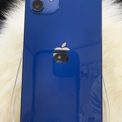iPhone 12 128GBブルー 国内版SIMフリー美品」バ...