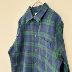 【L.L.Bean Relaxed Fit】スコッチ プラッド フランネルシャツの画像