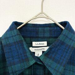 【L.L.Bean Relaxed Fit】スコッチ プラッド フランネルシャツの画像