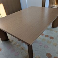 ダイニングこたつ美品■105×75.5×38■本文条件をクリアで...