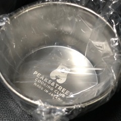 三条 PEAKS＆TREES シェラカップ 深型　2個セットの画像