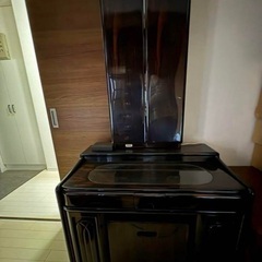 最高級　ドレッサー　約300万　総桐の上に 黒檀