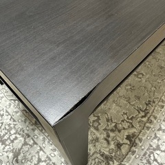 【無料】IKEA LACK テーブル　ブラックブラウンの画像