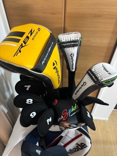 Taylor Made RBZ BURNERゴルフクラブ 13本セット (黒猫) 佐和の