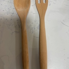 IKEA サラダとりわけスプーンフォーク
