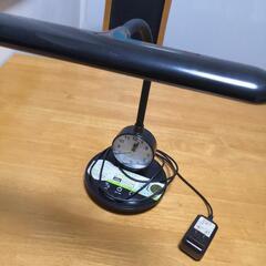 時計付き電器スタンドの画像