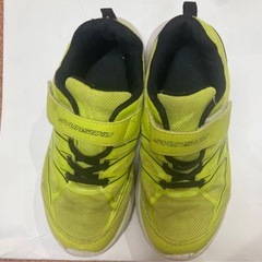 シュンソク　スニーカー　黄色 21センチ