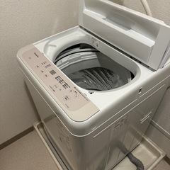 パナソニック 全自動洗濯機 6kg コンパクトボディ 白