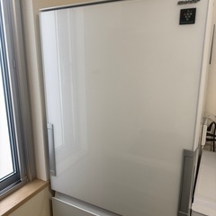 SHARP 350L 冷蔵庫（SJ-GW35C-W／2017年製）