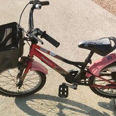 【中古】18インチ　子ども　自転車