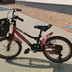 【中古】18インチ　子ども　自転車の画像