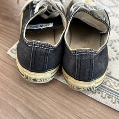 コンバース　黒　ブラック　24㎝の画像