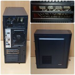 値下げ！モンハンワイルズ動作OK 極美品快適ゲーミングPC Ryzen RX5600XT SSD512GB メモリ16G Win11の画像