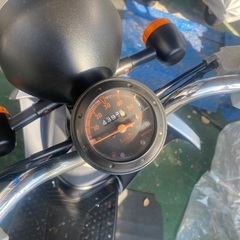 ホンダ・バイク売ります。点検済み・シート　交換・擦り傷あります。ニコニコ現金払いでお願いします。☺️の画像