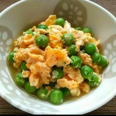 収穫仕立て！甘い！★無農薬★うすいえんどう豆の画像