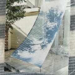 光と風を取り入れるUVカットサンシェード サイズ　175×400cm