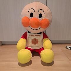 【美品】メガジャンボ アンパンマン ぬいぐるみ 約30cm