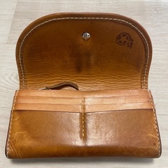 値下げ！　ラッキージョン　ロングウォレット　レザーの画像