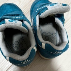 new balance 996 スニーカー 13cm 青の画像