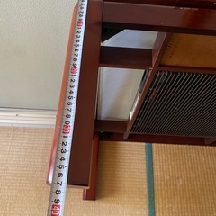 レトロなコタツ　の画像