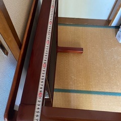 レトロなコタツ　の画像
